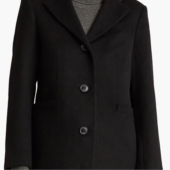 Lauren Ralph Lauren Wool Blend Reefer Coat size 8 NWT - Picture 6 of 8